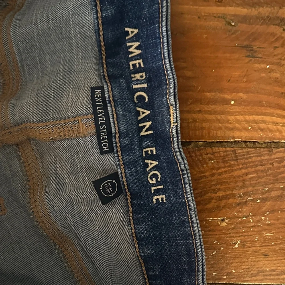 AE CURVY HIGH RISE SKINNY KICK JEANS - Picture 8 of 9